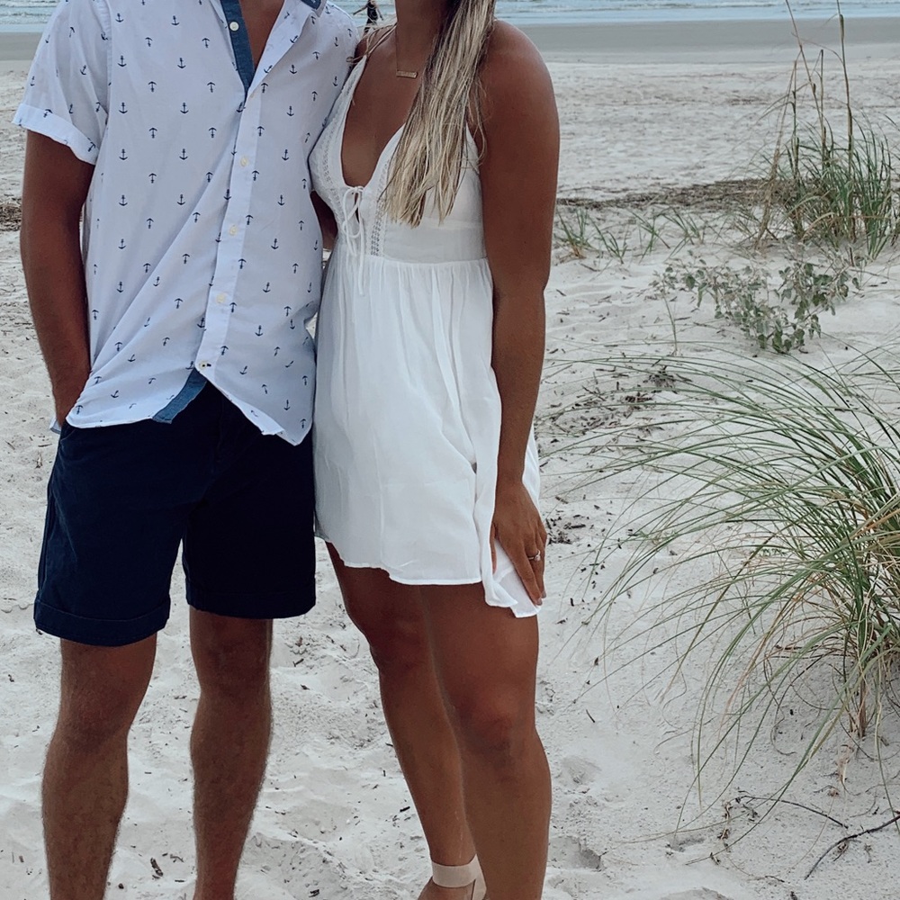 skylar and madison white dress